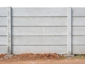 betonowy plot